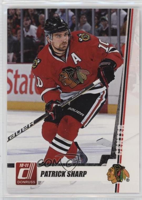 2010-11 Donruss Patrick Sharp #127 10ou