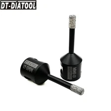 2pcs 6mm Dry Diamond Core Drill Bit Ceramic Tile Hole Saw for Angle Grinder .