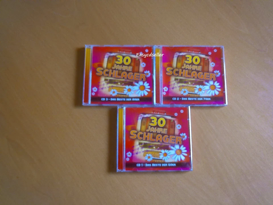 30 JAHRE SCHLAGER 3 CD SET MIT DRAFI DEUTSCHER,MANUELA,IBO,JULIANE WERDING U:V:A - Bild 3 von 4