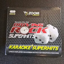 Zoom Karaoke Driving Rock Superhits 3 CD G Box Set Classic Rock