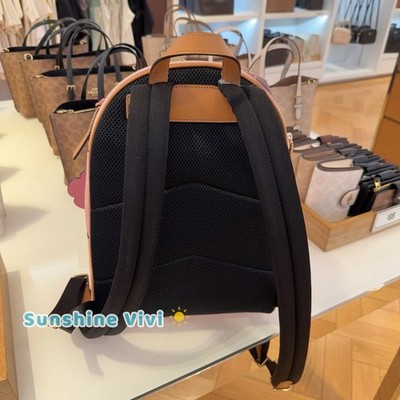 NWT Coach CEF46 Taylor Small Backpack Signature Canvas With  display picture 1