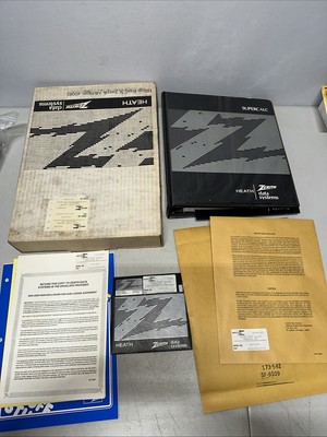Heath Zenith Data Systems - Microsoft Basic-80 (CP/M) Manual + 5.25'' Disks -Rare