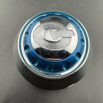 QUANTUM TEK WHEELS Center Cap Wheel Hub Cover Good Clips BLUE