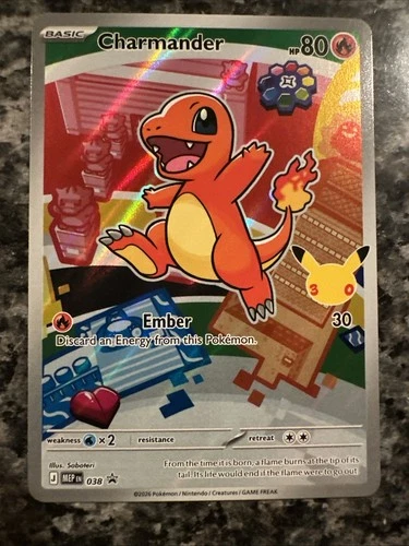 New ListingPokémon TCG Charmander 38 First Partner Collection Black Star Promo