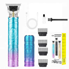 KEZU 9-Piece Gradient Hairdresser Set High Value Home Style Hairdresser