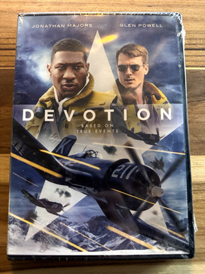 Devotion (DVD, 2022) True Story, Jonathan Majors, Glen Powell [NEW]