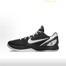 Kobe 6 Protro Mambacita Sweet 16 Black White Gold CW2190-002 Men's