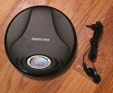 Memorex CD Player MD6451BLK Skip Protection Black Portable 2014 - Works 