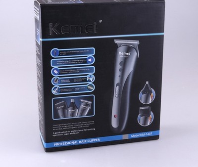 KEMEI All In1 Wiederaufladbare Haarschneidemaschine für Männer Wasserdicht Kabellos Elektrisch