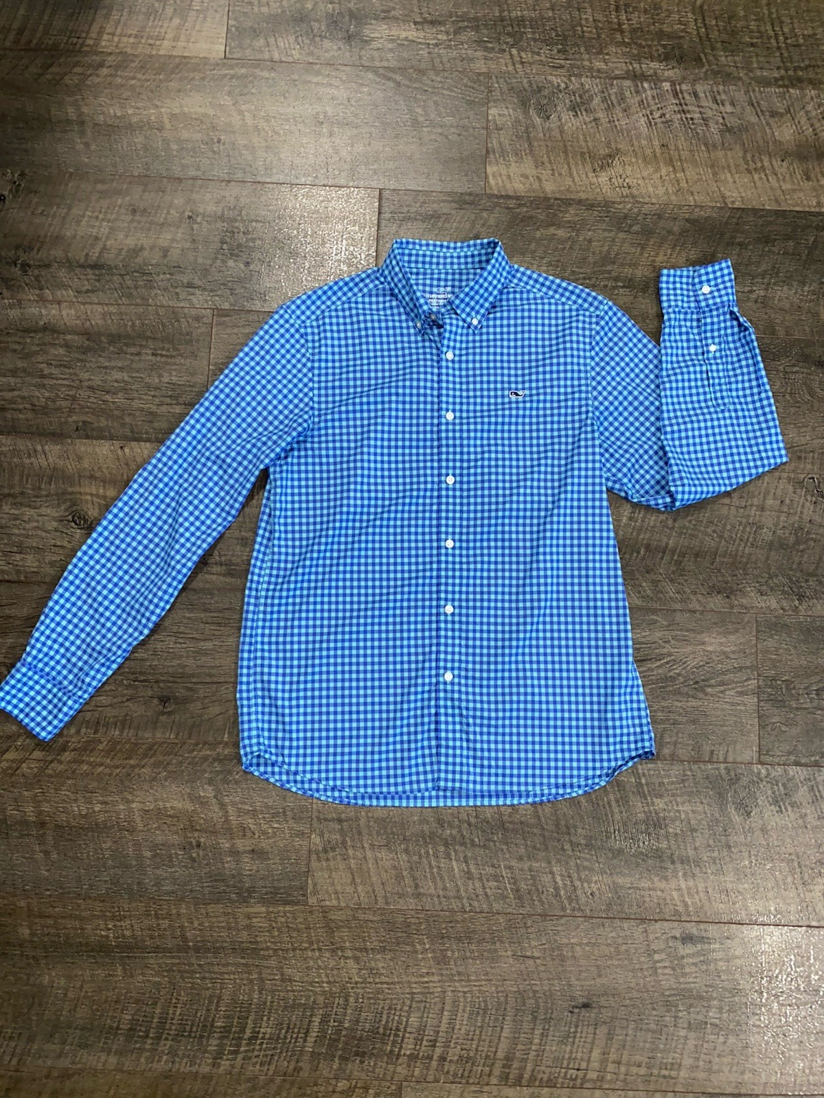 Vineyard Vines Performance Button Down Checkered … - image 1