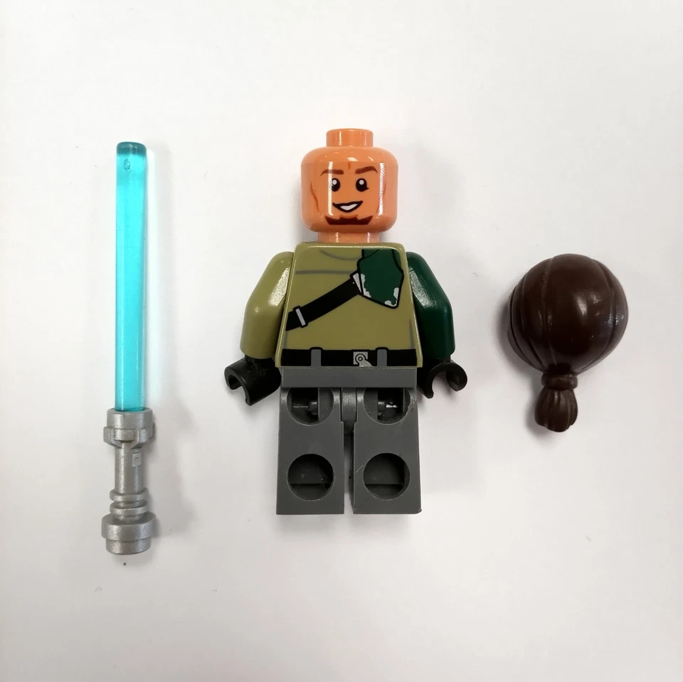 LEGO 75053 - STAR WARS - Jedi Kanan Jarrus - Mini Figura (Barba Marrón) Foto 3 de 3