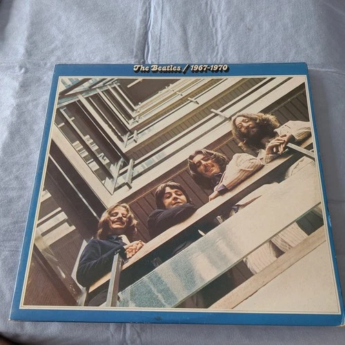The Beatles 1967-1970 Blue Album 2LP 1973 US Pressing Capitol VG+ Complete