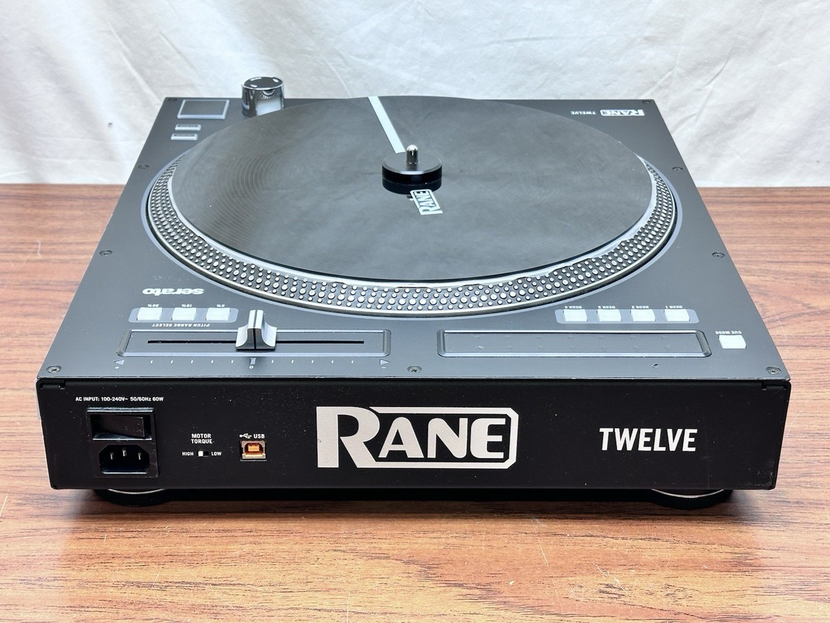 Rane Twelve MKI 12 inch Motorized True Vinyl Like Feel Turntable
