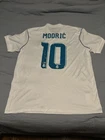 Luka Modric Signed Real Madrid FC Home Soccer Jersey #10 with Beckett COA