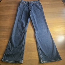 Levis 512 Womens Blue Denim Medium Wash Slim Bootcut Jeans Size 8m Pristine cond