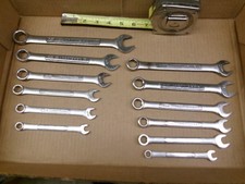 Craftsman 12-piece 6-point Metric Sae Combination Wrench Set Lot