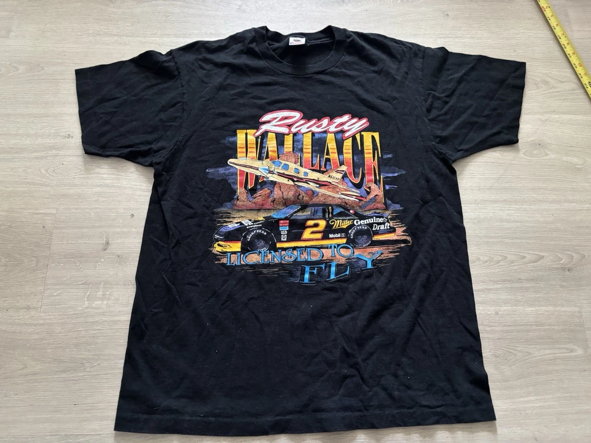 Rusty Wallace Black NASCAR Shirts for sale | eBay