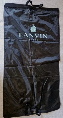 Lanvin Authentic Kleideranzug Kleid Mantel Staubschutz Reisetasche mit Aufhänger