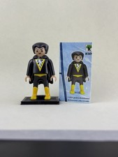 Kinder Egg DC Playmobil Mini Action Figure Black Adam + Complimentary base