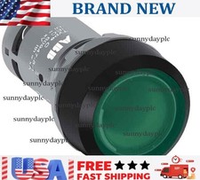 ABB CP1-11G-10 Pressure Switch Flush Green Black Plastic 1NO- US Free TAX