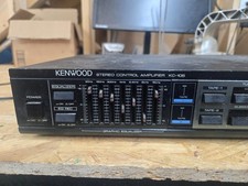 Kenwood KC-105 Vintage Preamp Stereo Control Amplifier Black