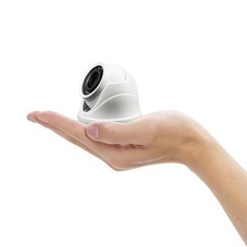 Mini Analog Dome Camera with IR, , 3.6mm Infrared Night Vision over Coax, White