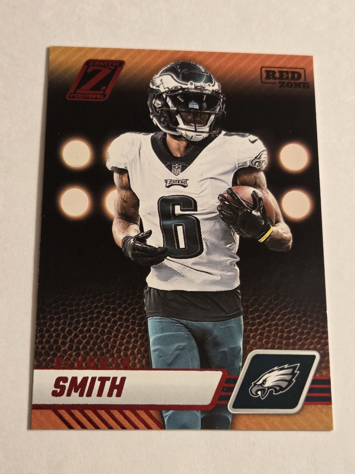 2023 Panini Zenith Red Zone Devonta Smith #81