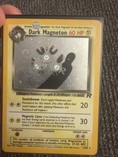 Dark Magneton 11/82 Holo Team Rocket Pokemon Holo MP 🌀SWIRL🌀 on eBay