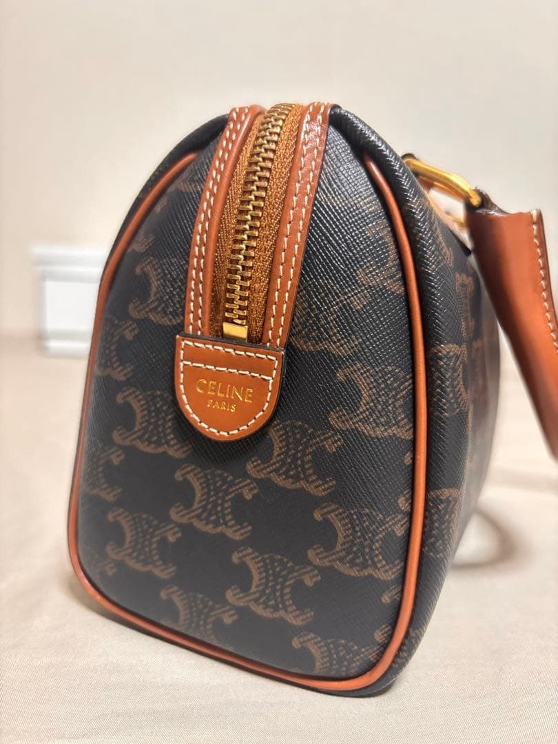 Celine Small Boston Triomphe Canvas — image 8