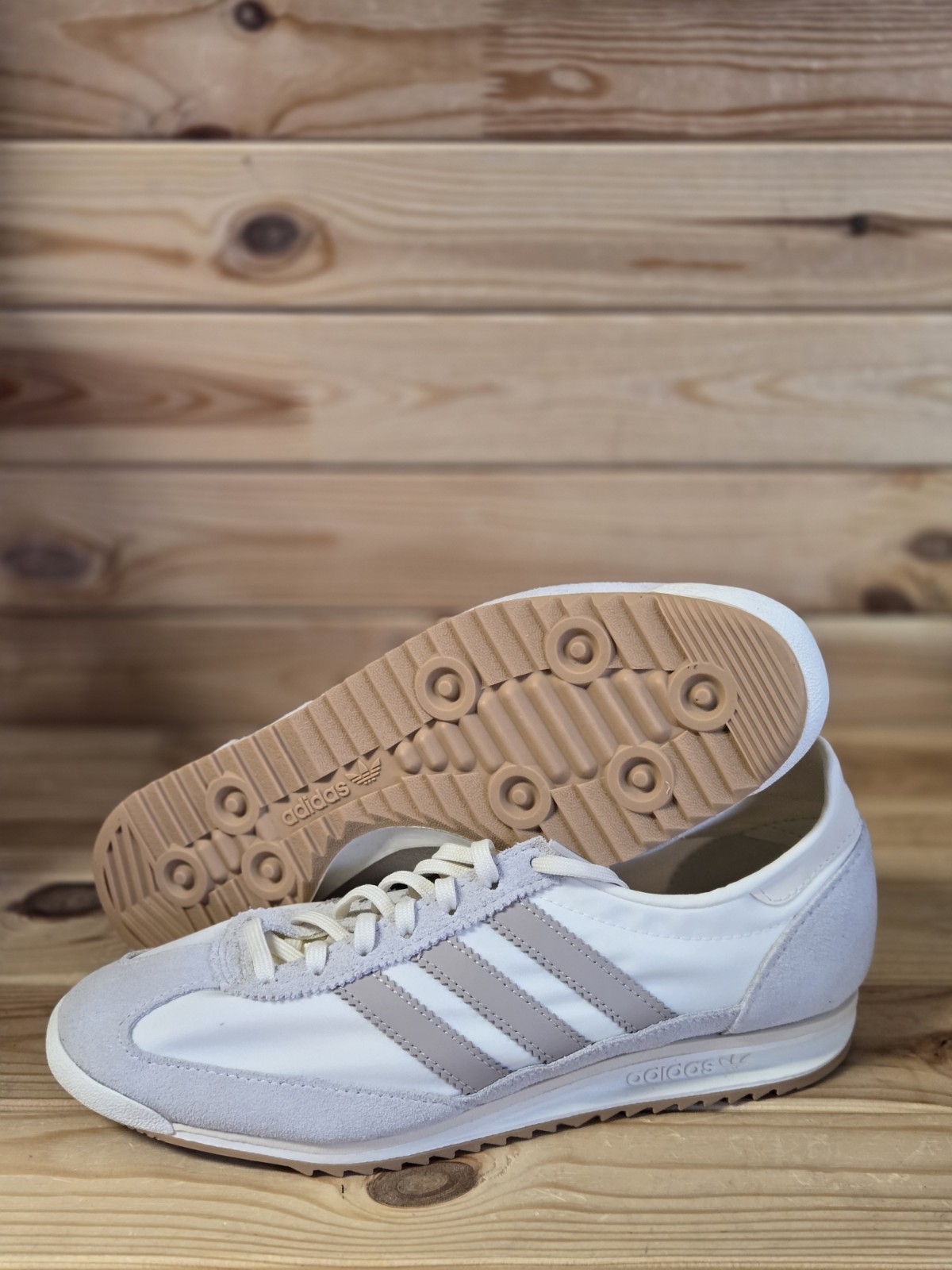 Size 8 - Adidas Women’s SL72 OG Originals Beige/Taupe JH7394