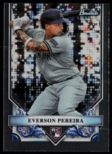EVERSON PEREIRA 2024 BOWMAN STERLING ROOKIES RC NEW YORK YANKEES #BSR-48