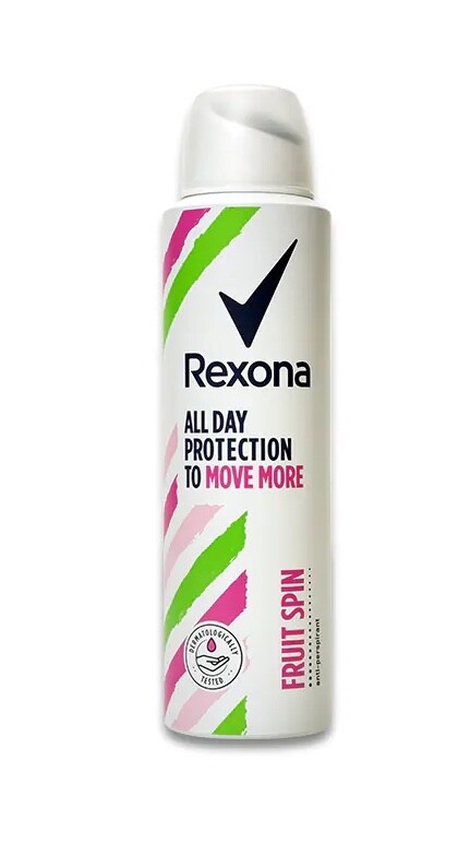 Антиперспирант Rexona FRUIT SPIN spray 150 мл5 жидких унций- ПО США 5290₽