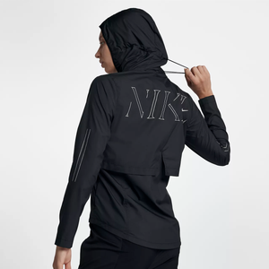 essential hooded running jacket