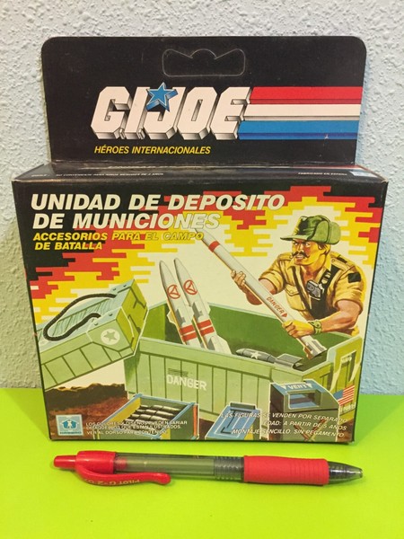 Gi Joe Depósito de Municiones (Ammo Dump Unit) HASBRO 6653 - Nuevo - GiJoe