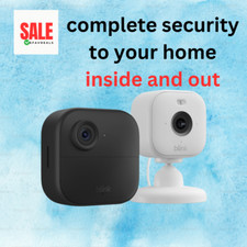 Blink Outdoor 4  Blink Mini 2   Complete INDOOR/OUTDOOR Security cameras