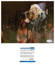 ‘HunterGirl’ Country Singer Signed Autograph 8x10 Photo ACOA American Idol
