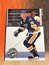 1991-92 Pro Set Platinum #109 Brett Hull St. Louis Blues HOF