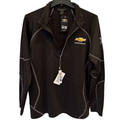 NWT North End Chevrolet Embroidered Moisture Wick Quarter Zip Reflect Jacket XL