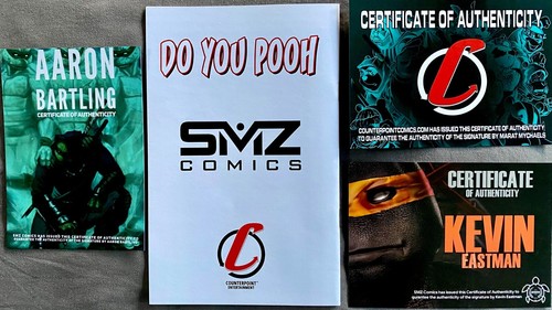 Do You Pooh -The Last Pooh 2 of 50 - 5x Signed-Last Ronin Homage - W/3xCOA's -NM - Picture 4 of 4