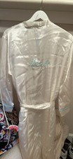 Satin Bride Robe Size XL