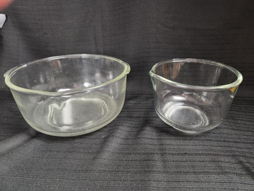 Vintage Set of 2 Glass Mixing Bowls for Oster Regency Kitchen Center ...