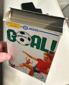 Goal (Nintendo Entertainment System goal!) Nes Game soccer box complete cib ⚽🥅