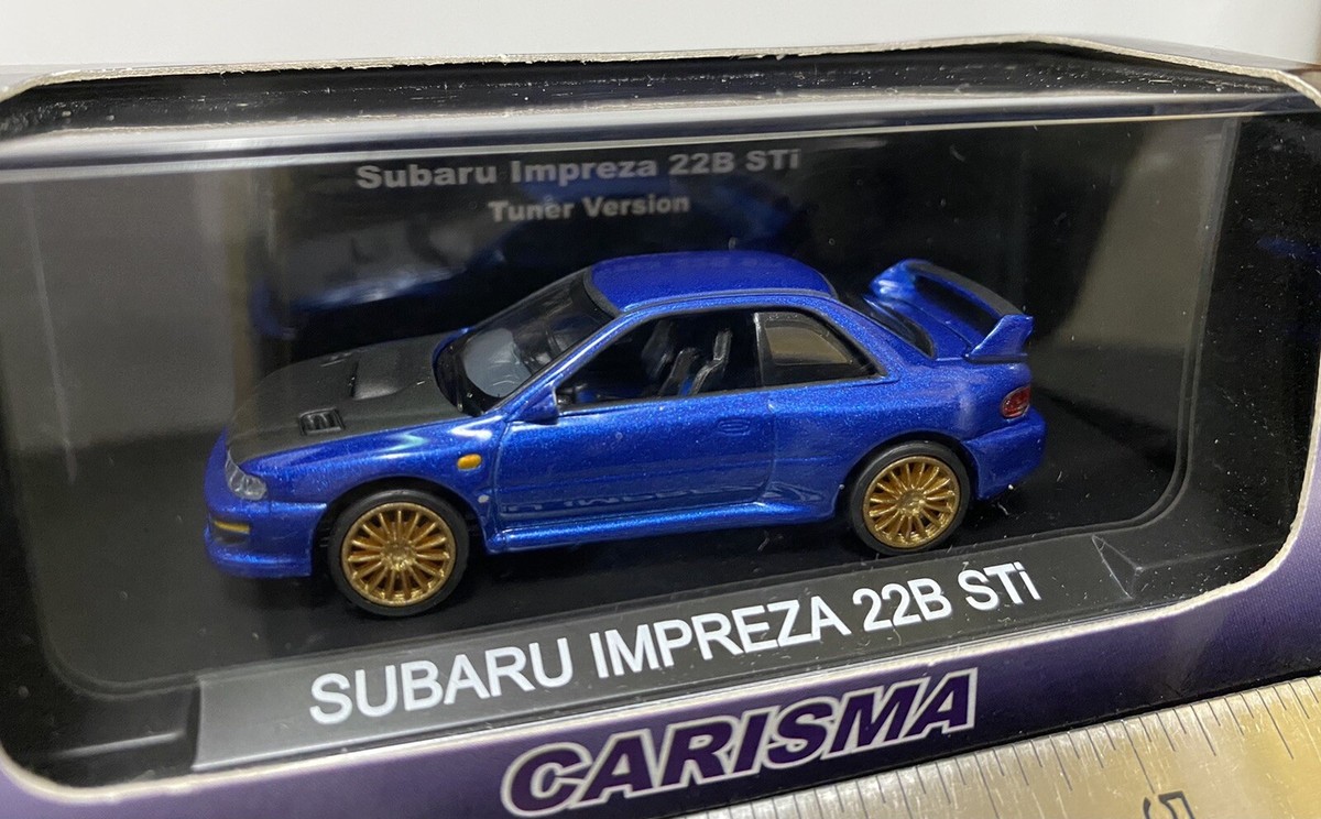 1:64 Carisma Subaru 22B STi Tuner Version (GC8 MeanEye) & EVO VI