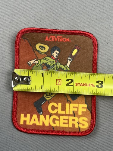Atari Video Game Vintage 80's Activision Patch - Pitfall II Cliff Hangers - Picture 4 of 8