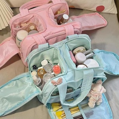 Large Capacity Cosmetic Bag Multi-partition Structure Travels Cosmetic Bag D5H8