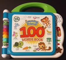 Leap Frog Learning Friends 100 Words Book, Learning Tool, Educational, Works