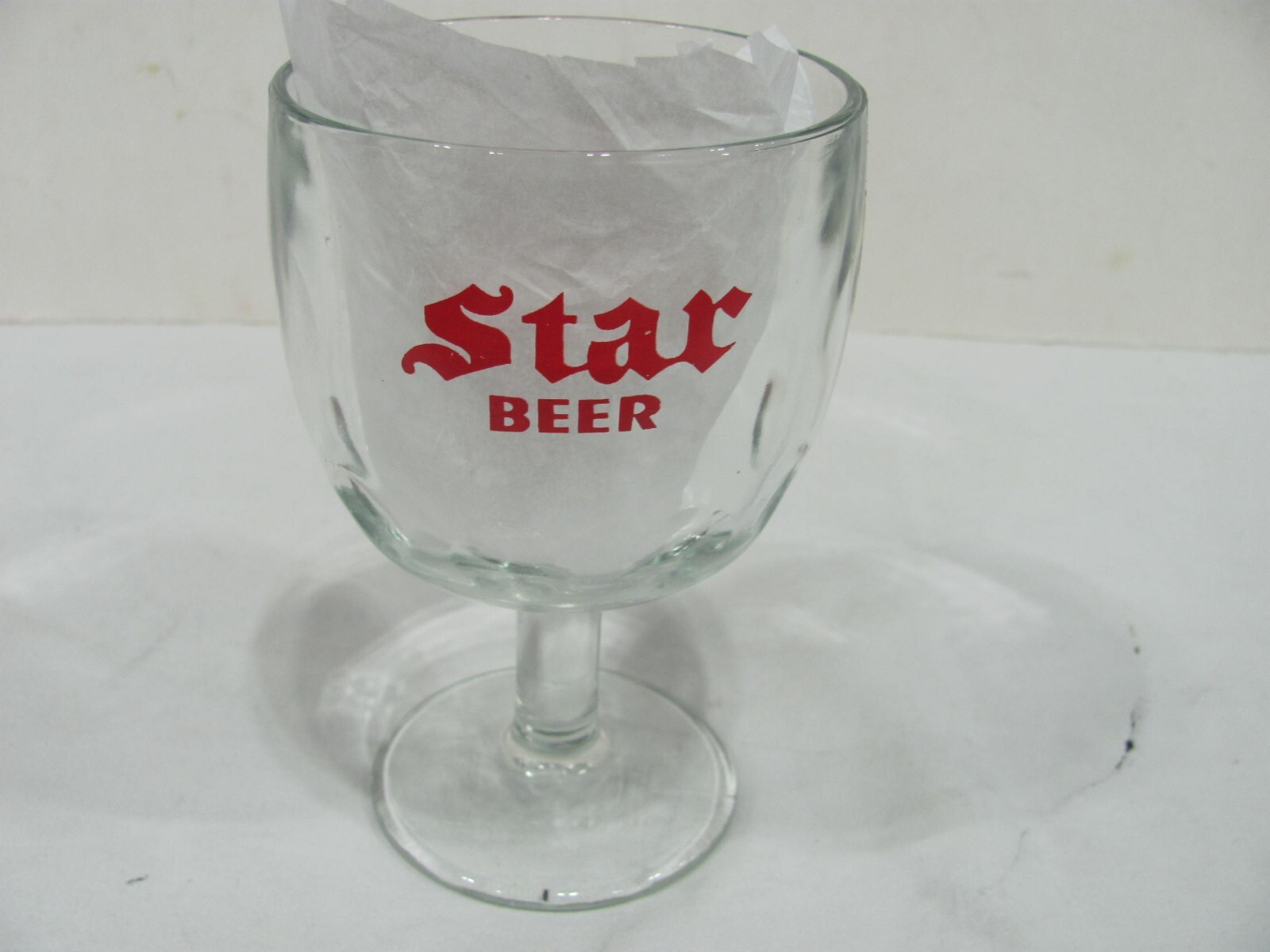 RARE STAR SCHOONER BEER GLASS BELLVILLE ILLINOIS 694 eBay