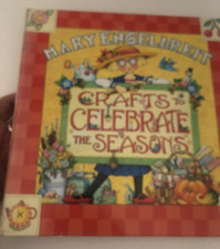 Vtg 1999 MARY ENGELBREIT CRAFTS TO CELEBRATE THE SEASONS Decor HOW TO HC BOOK