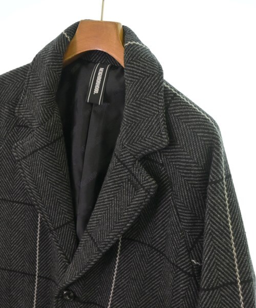 NEIGHBORHOOD Chester Coat GrayxBlackxWhite(Herringbone) L