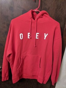 red obey sweatshirt